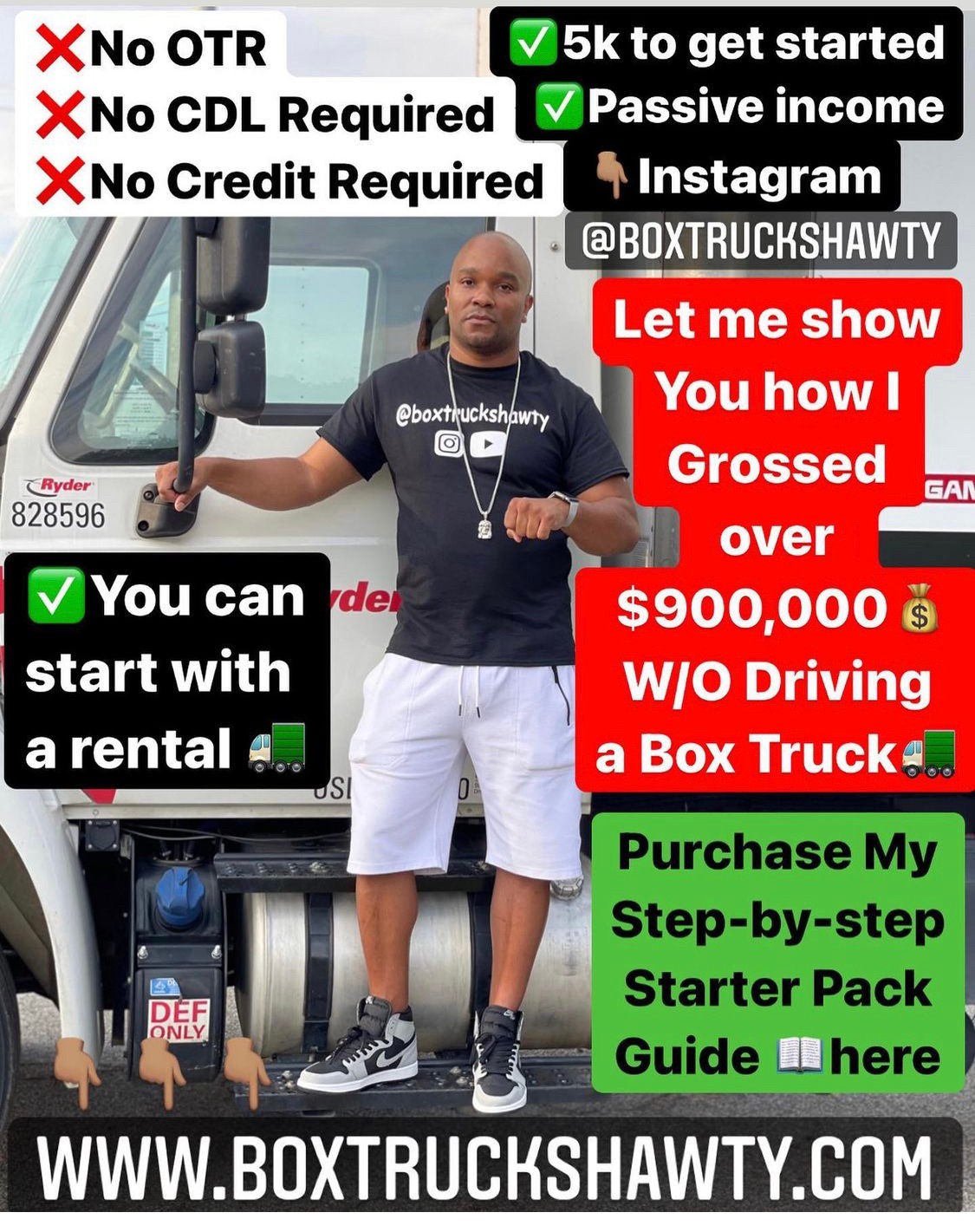 BOX TRUCK SHAWTY - THE STARTER PACK GUIDE – Box Truck Shawty