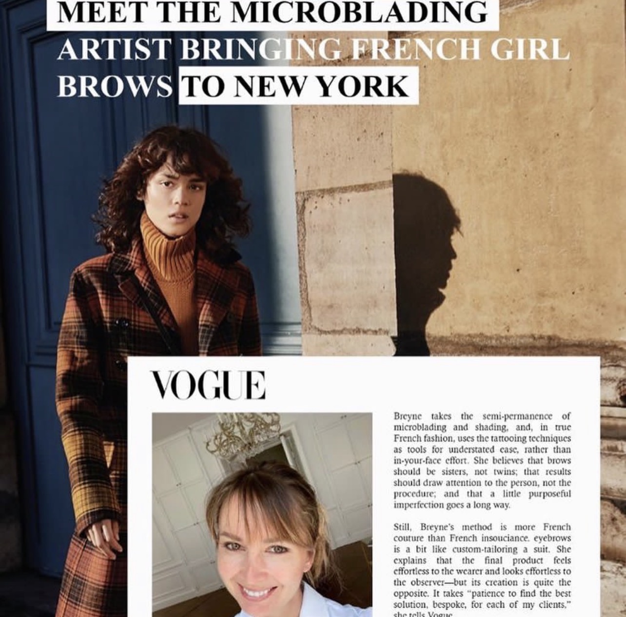 Two women, one with curly hair in a plaid jacket, and another with straight hair smiling, with text overlay.