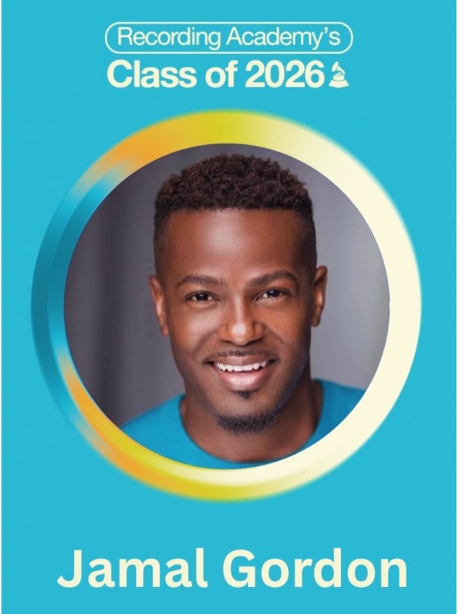 Class photo of Jamal Gordon with a blue background and circular frame, smiling face, and text indicating graduation year 2026.