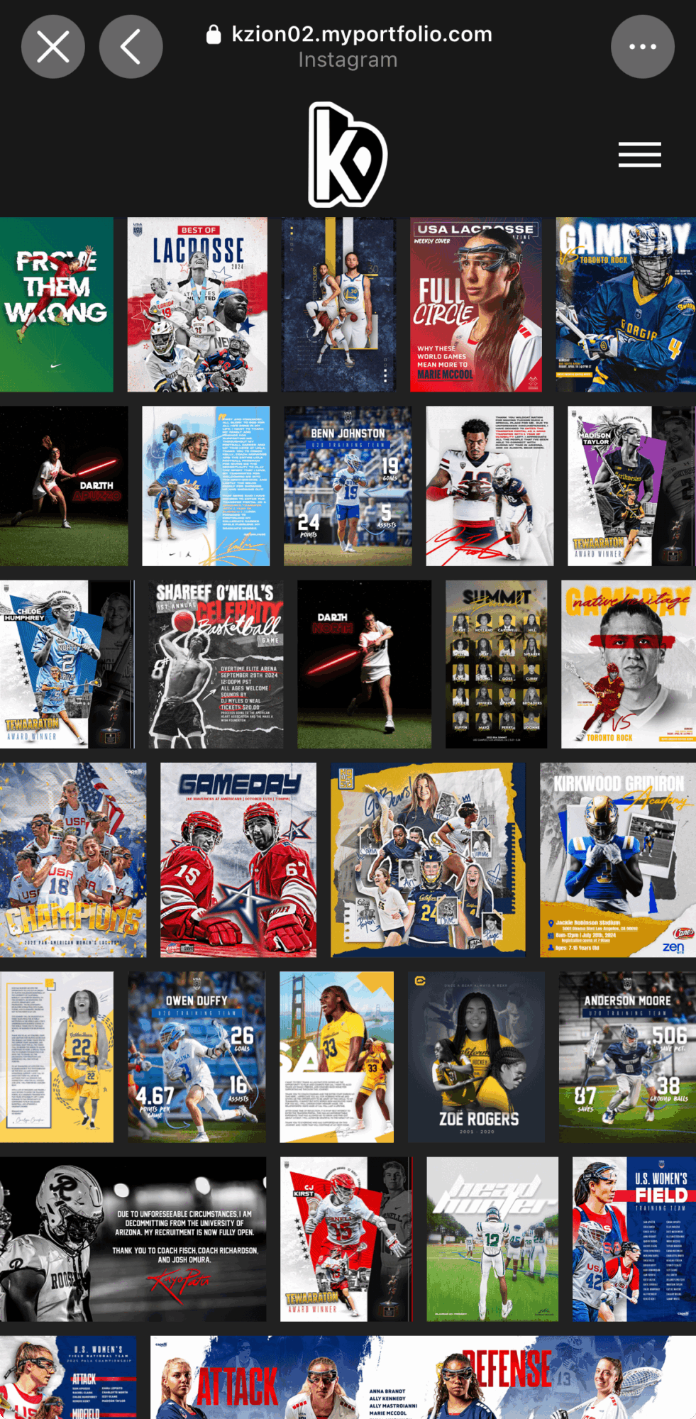 Screenshot of a webpage displaying multiple hockey video game covers in a grid layout.