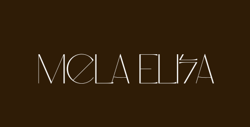 Stylized text spelling 'MCLAELIZA' on a dark background.