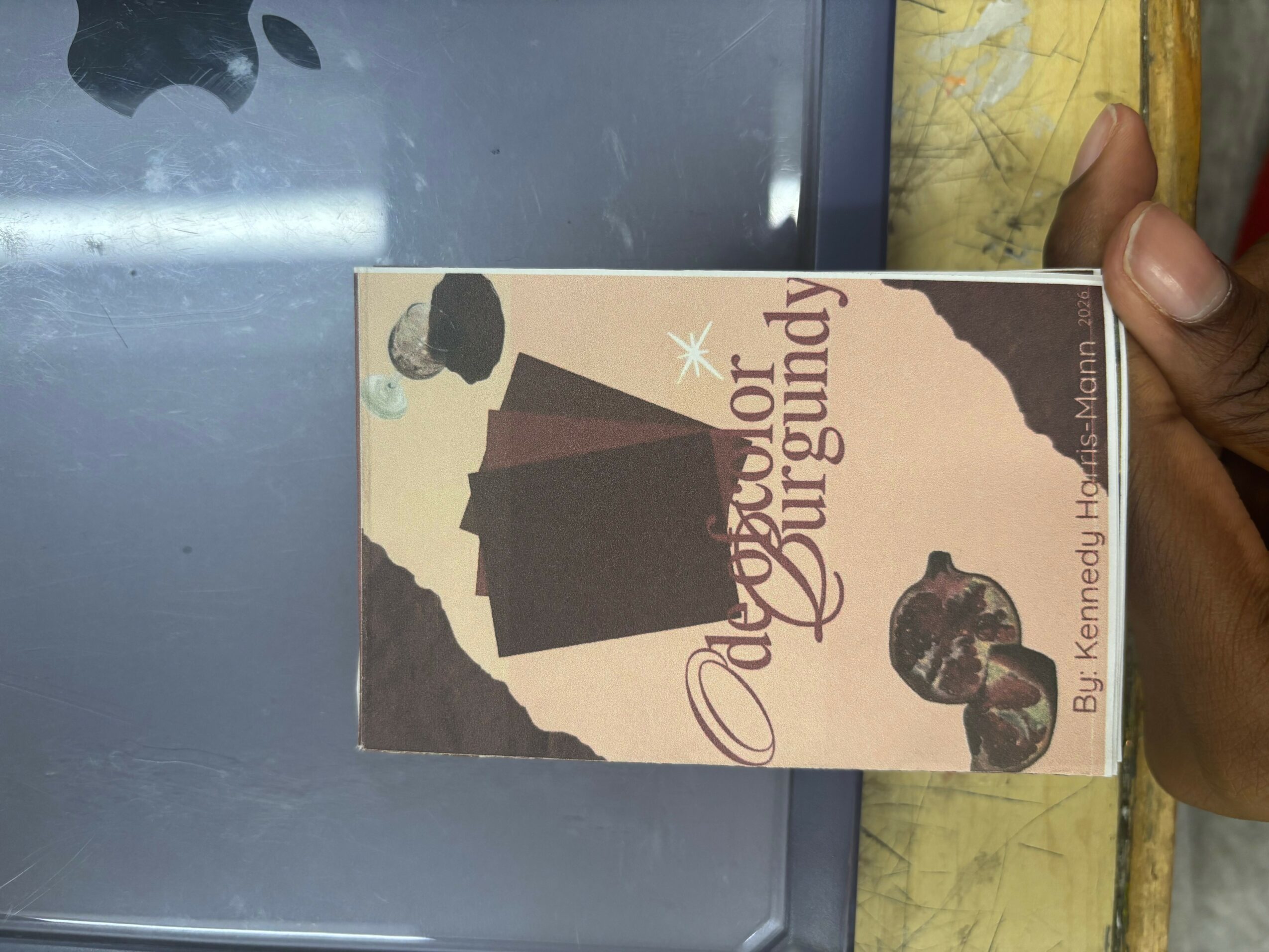 Book titled 'Oxford Dictionary' by B.K. Kennedy-Henderson, featuring a stylized illustration of a person and a dog on cover.